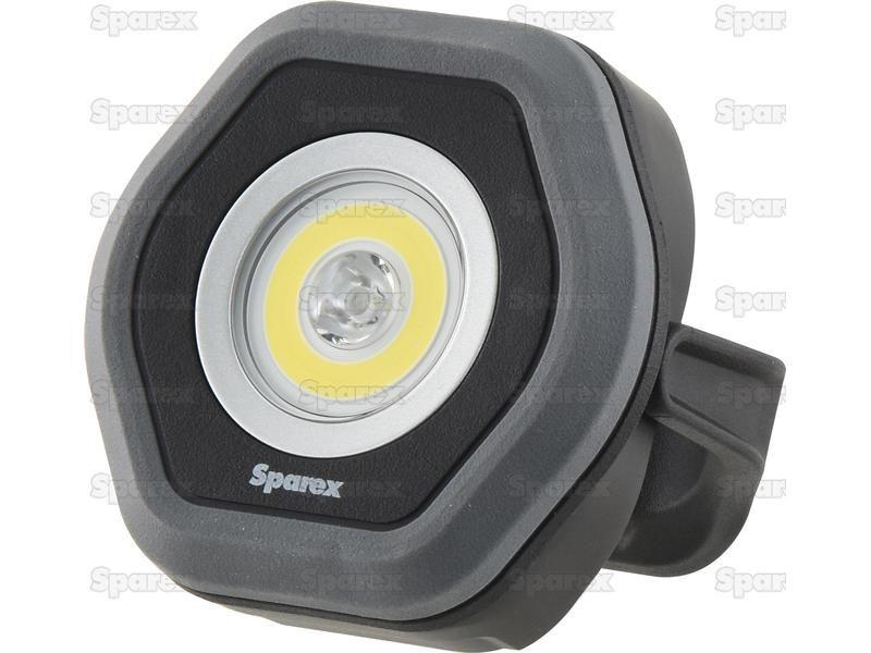LED Twin Beam Rechargeable Inspection Lamp, 1400 Lumens