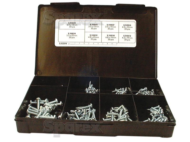 Metric Self Tapping Pozidrive Screw, Size: 2.9 - 5.5 x 13 - 25mm (Din 7981B)