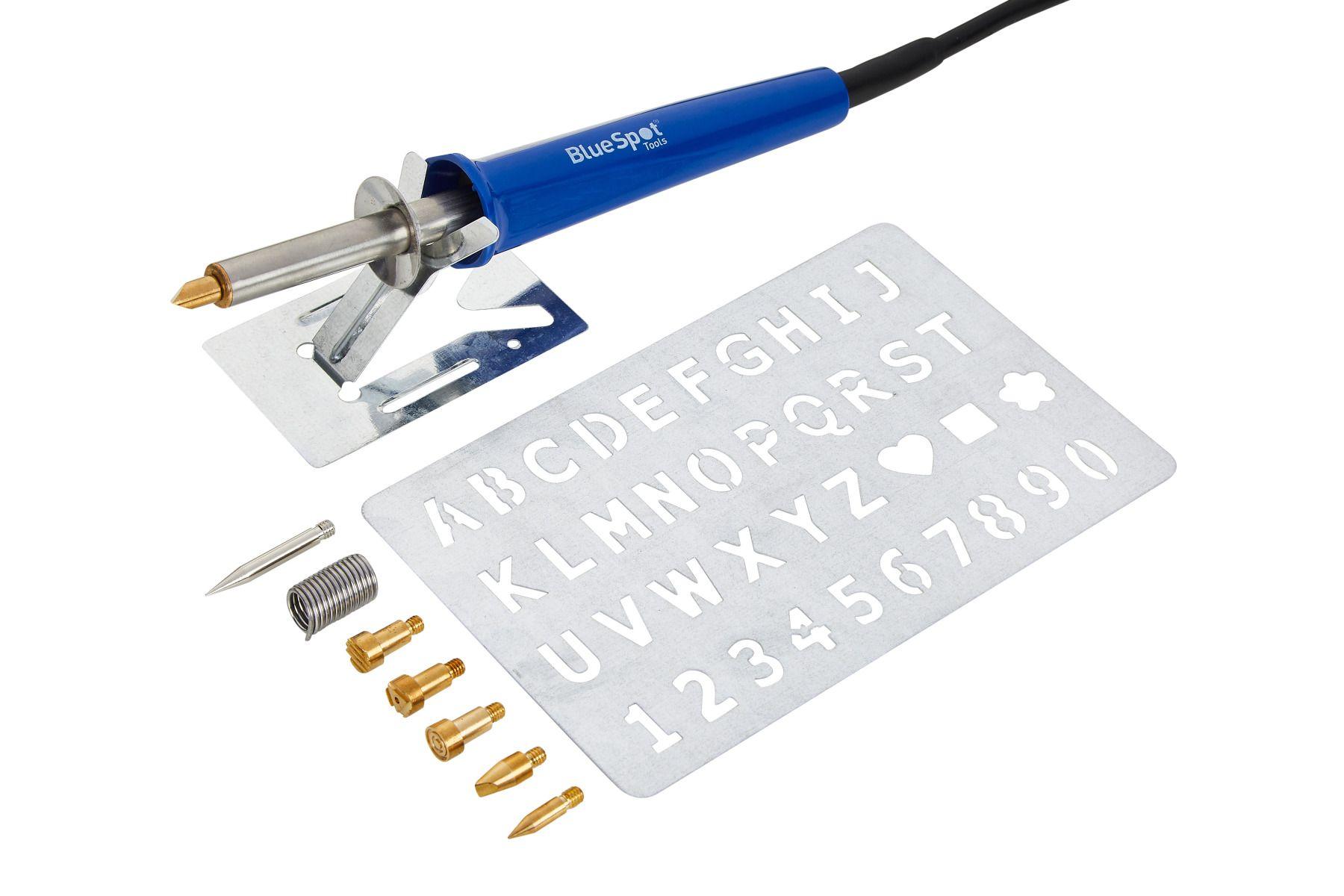 Blue Spot Tools 30W Woodburning Soldering Iron Kit