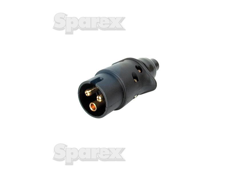 3-Pin Auxiliary Male Socket (Plastic)