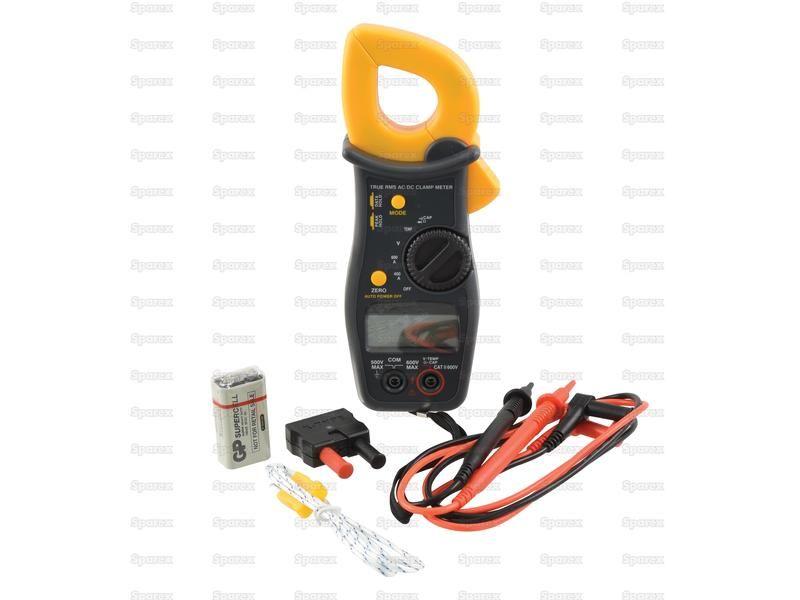 Digital Clamp Meter with Integrated Display
