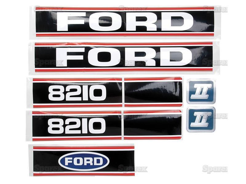 Decal Set - Ford / New Holland 8210 Force II for Ford New Holland