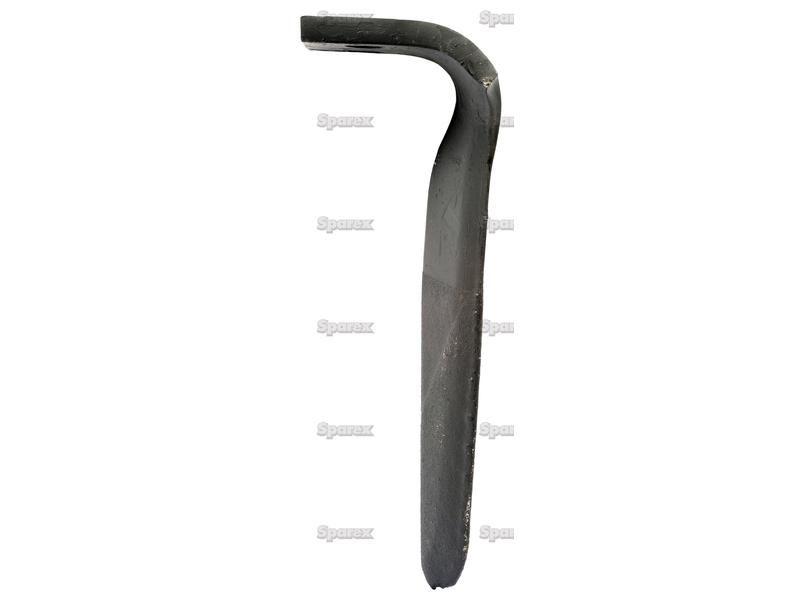 Hardfaced Power Harrow Blade 90x12x280mm RH. Hole centres: 50mm. Hole Ø 17mm. Replacement for Kverneland, Maschio. for Maschio