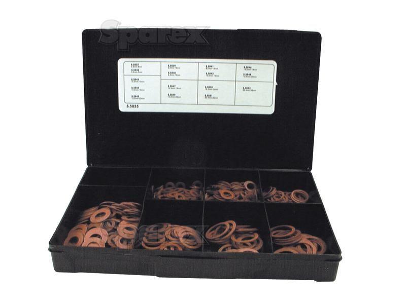 Metric Vulcanised Fibre Washer, ID: 4.5 - 22mm, OD: 8 - 28mm