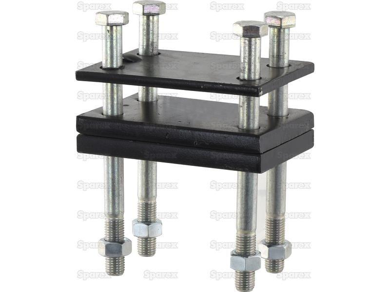 Pigtail tine clamp 35x35mm Suitable for100x100mm