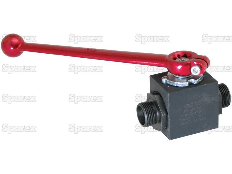 Hydraulic 2-Way Diverter Ball valve M14 x 1.5