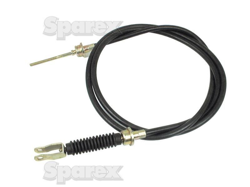 PTO Clutch Cable - Length: 2125mm, Outer cable length: 1878mm. for Case IH 1494 (94 Series)