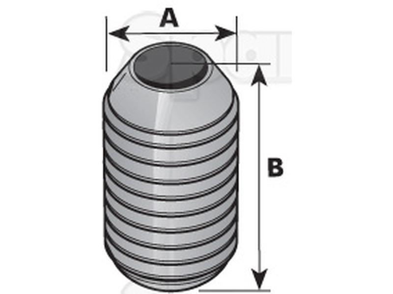 Imperial Socket Setscrew, 3/16'' - x 1/2''