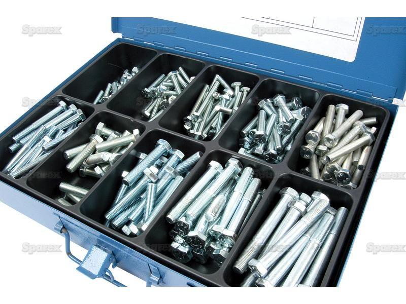 Imperial Setscrew, Size: 1/4 - 3/8'' x 1 - 3'' UNF (Din 931/933) Tensile strength: 8.8.