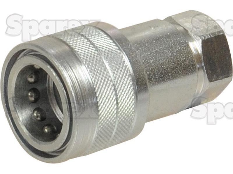Hydraulic QR Coupling 1/2"BSP female | for David Brown, Case/IH, Parker Hannifin