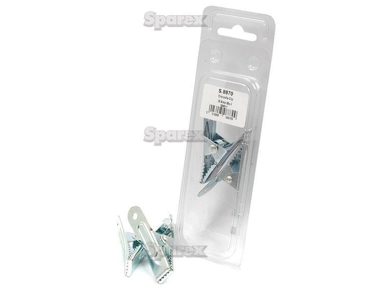 Crocodile Clip 25 amp x 2 pcs Agripak