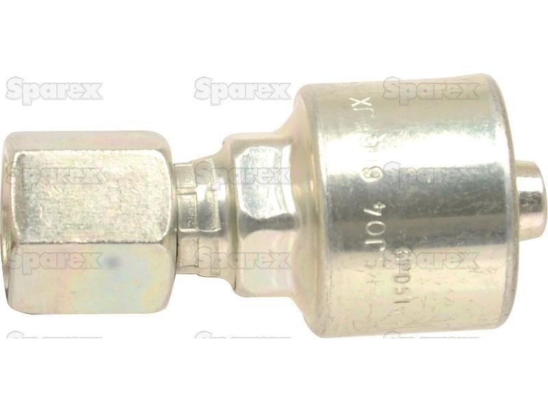 Gates JIC 37° Hose Insert 1/4'' x 9/16'''' Female Straight Swivel Gates (Belts) (4G6FJX)