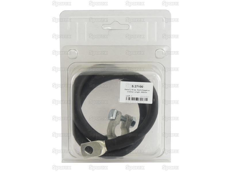 Battery Strap, Earth/Negative (Clamp) Length: 600mm