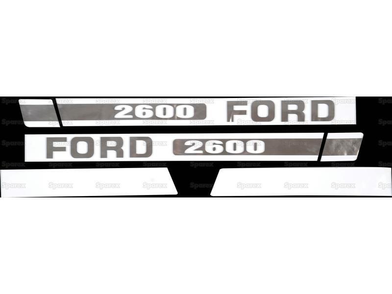 Decal Set - Ford / New Holland 2600 for Ford New Holland 7600 (100 Series)