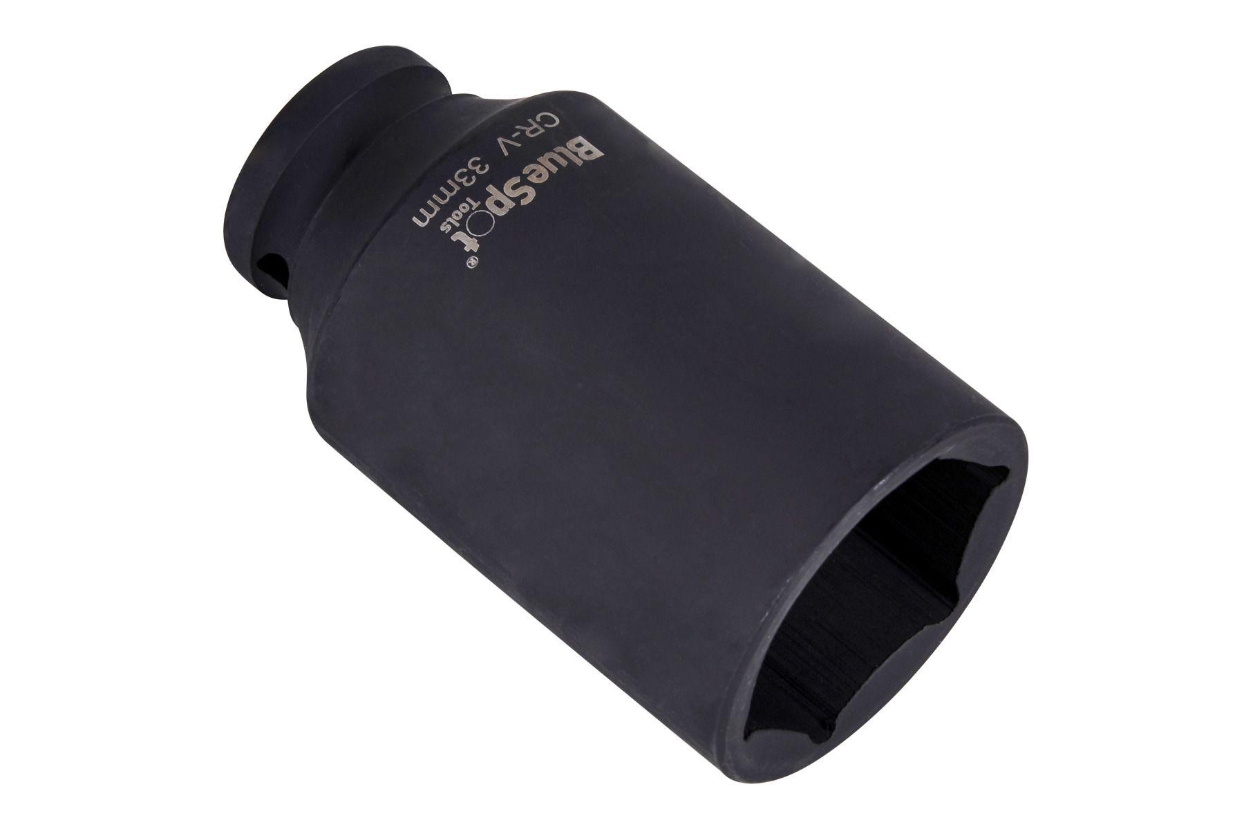Blue Spot Tools Individual 33mm 1/2" Deep Impact Hex Socket