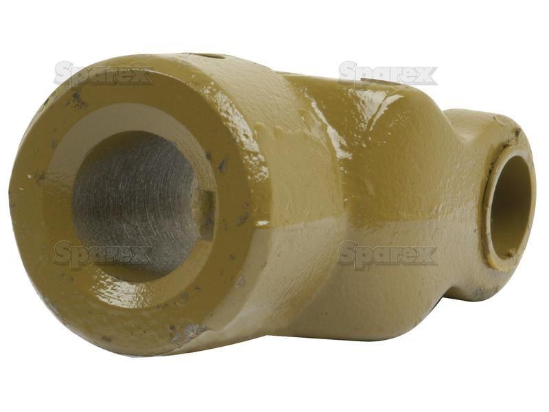 PTO Yoke - Keyed Yoke (U/J Size: 22 x 54.8mm) Bore Ø25mm, Key Size: 8mm. Bondioli & Pavesi, La Magdalena, Walterscheid