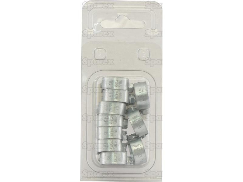 Mini Hose Clip, Min Ø13mm, Max. Ø16mm, 10 pcs. Agripak.