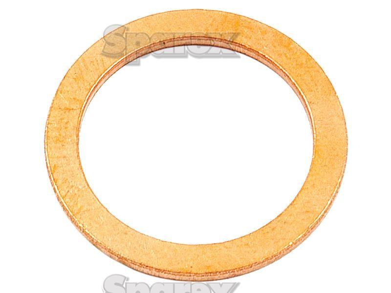 Metric Copper Washer, ID: 12 x OD: 16 x Thickness: 1.5mm for Zetor (972182)