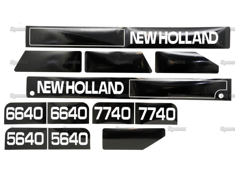 Ford New Holland Decal Kit for 5640,6640,7740 11/95> | (82008795/82008796)