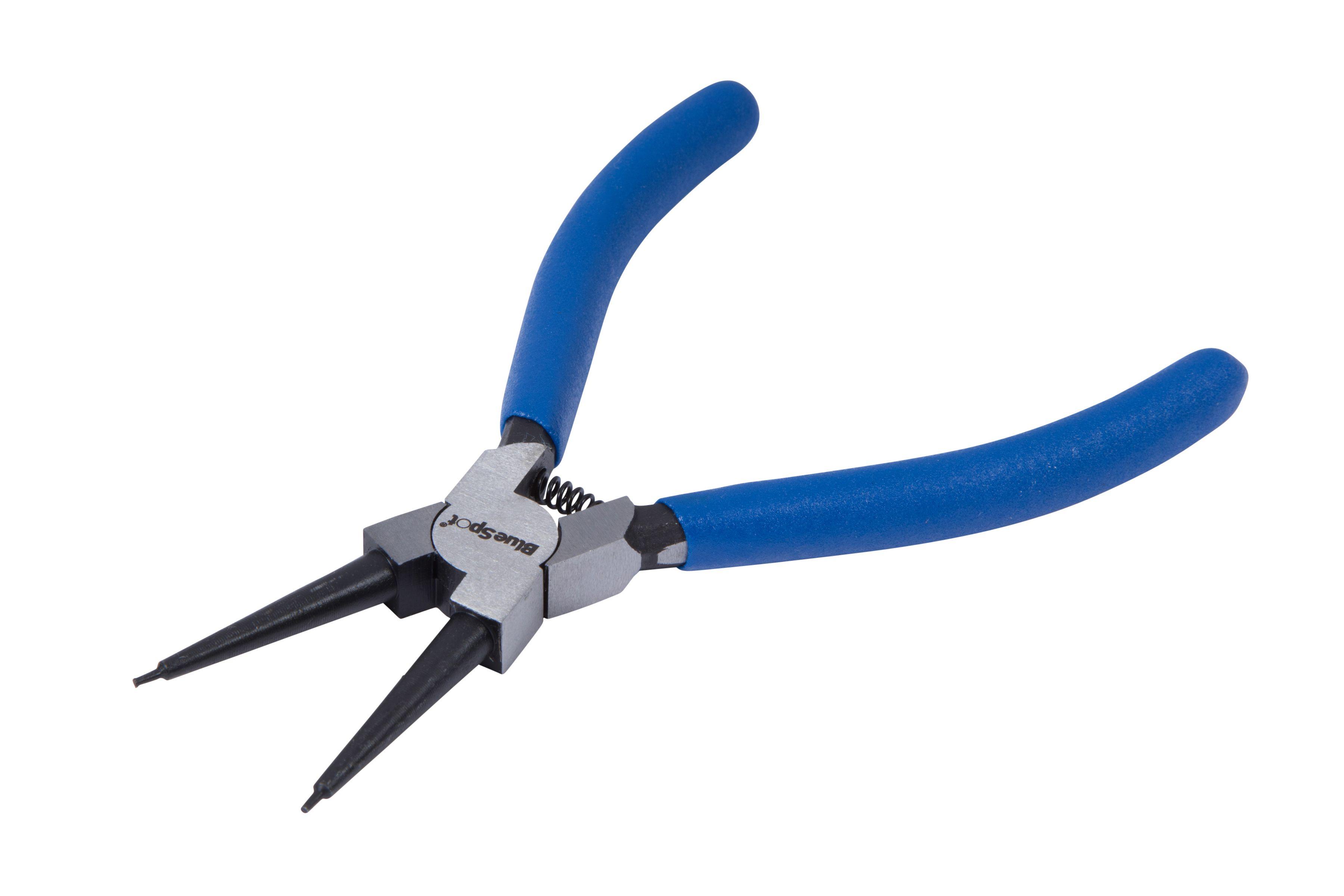 Blue Spot Tools 150mm (6") Internal Straight Tip Circlip Plier