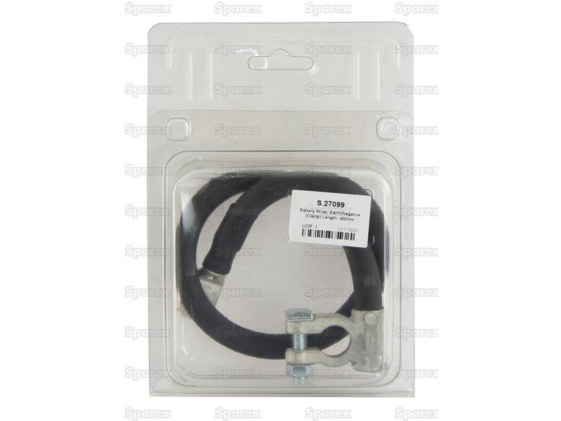 Battery Strap, Earth/Negative (Clamp) Length: 450mm