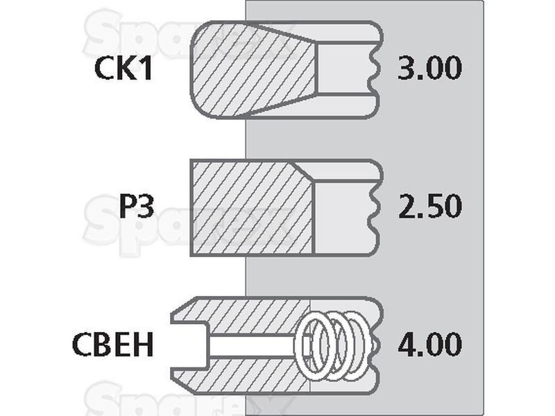 Piston Ring for Laverda 3790