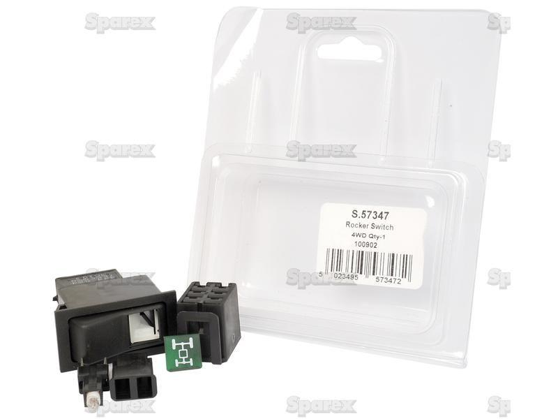 Rocker Switch - 4 Wheel Drive, 2 Position (On/Off) for Ford New Holland 8830 (30 Series)