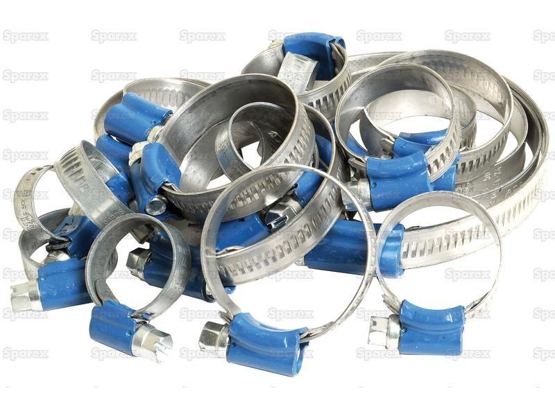 Hose Clip, Min Ø19mm, Max. Ø25mm, 10 pcs. Agripak.