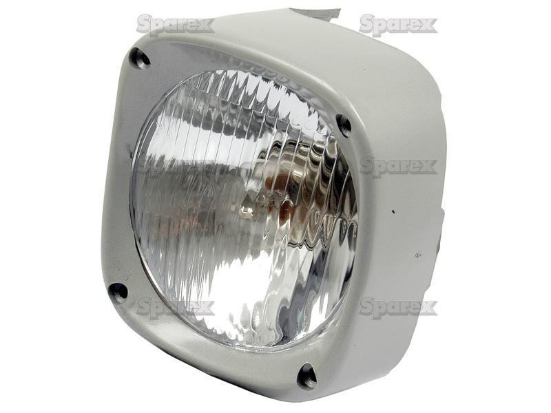 Halogen Head Light and Cowl Kit, LH (LH Dip Dip) for Massey Ferguson 165 (100 Series)