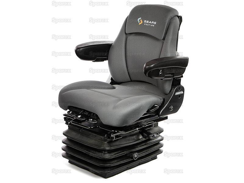 Air Suspension Seat - 12V (Fabric) for Steyr 6140 ET PROFI - ECOTECH