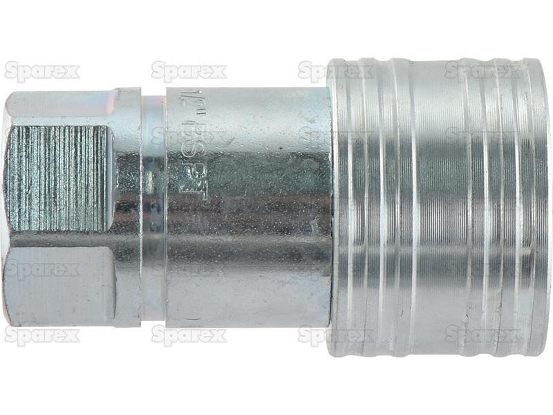 Sparex Quick Release Hydraulic Coupling Female 1/2'' Body x 1/2'' BSPT Female Thread Case IH (3059126R1, E99254)
