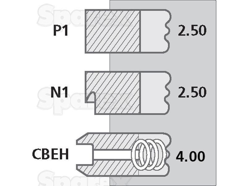 Piston Ring for Ford New Holland 4230 (30 Series)