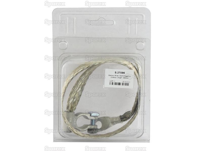 Battery Strap, Earth/Negative (Clamp) Length: 450mm