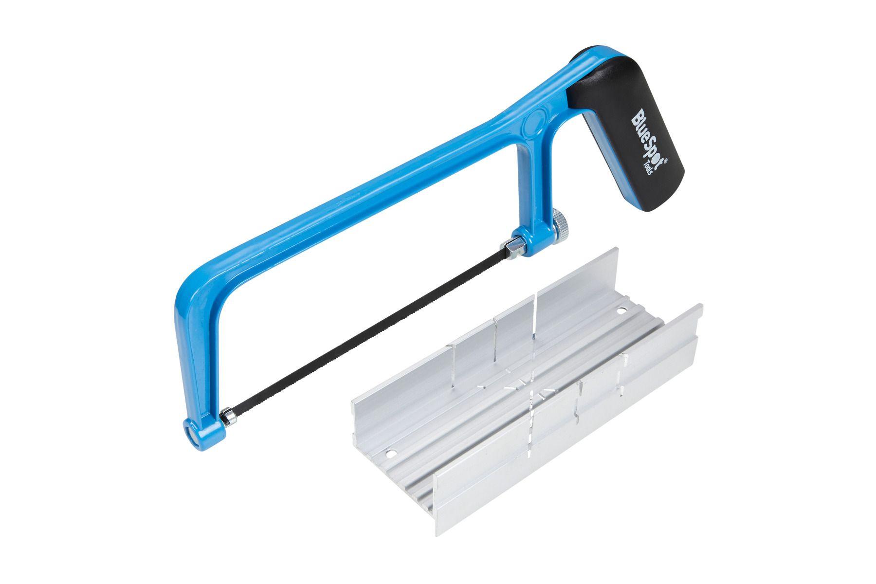 Blue Spot Tools 150mm (6") Junior Hacksaw With Aluminium Mitre Box
