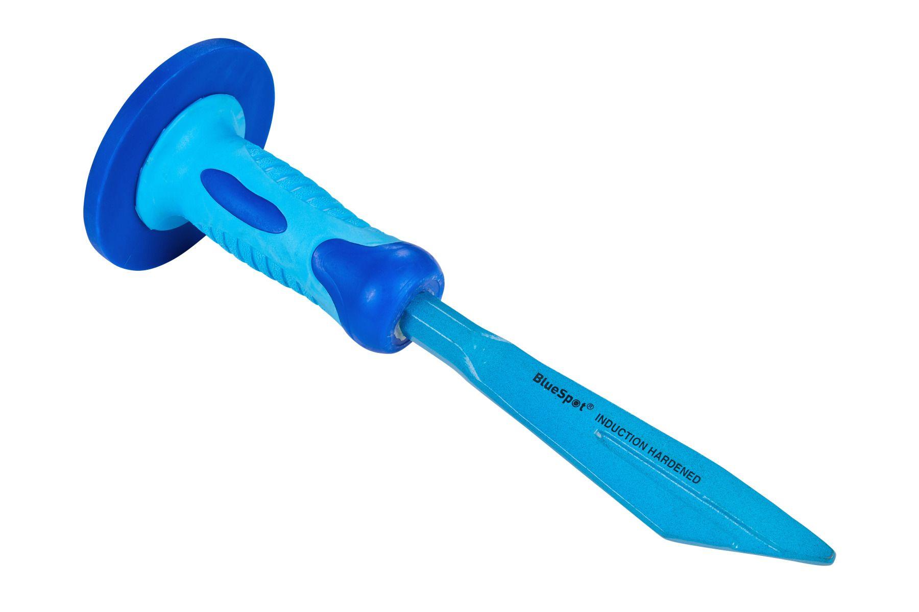 Blue Spot Tools 10" Plugging Chisel (With Guard)