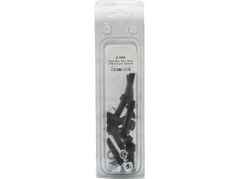 Shear Bolt, M8 x 38mm (10 pcs. Agripak) Ford New Holland (535578)