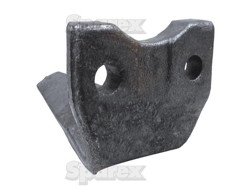 Forged Power Harrow Blade 110x16x305mm RH. Hole centres: 68mm. Hole Ø 17mm. Replacement for Kuhn. for Kuhn HRB302D