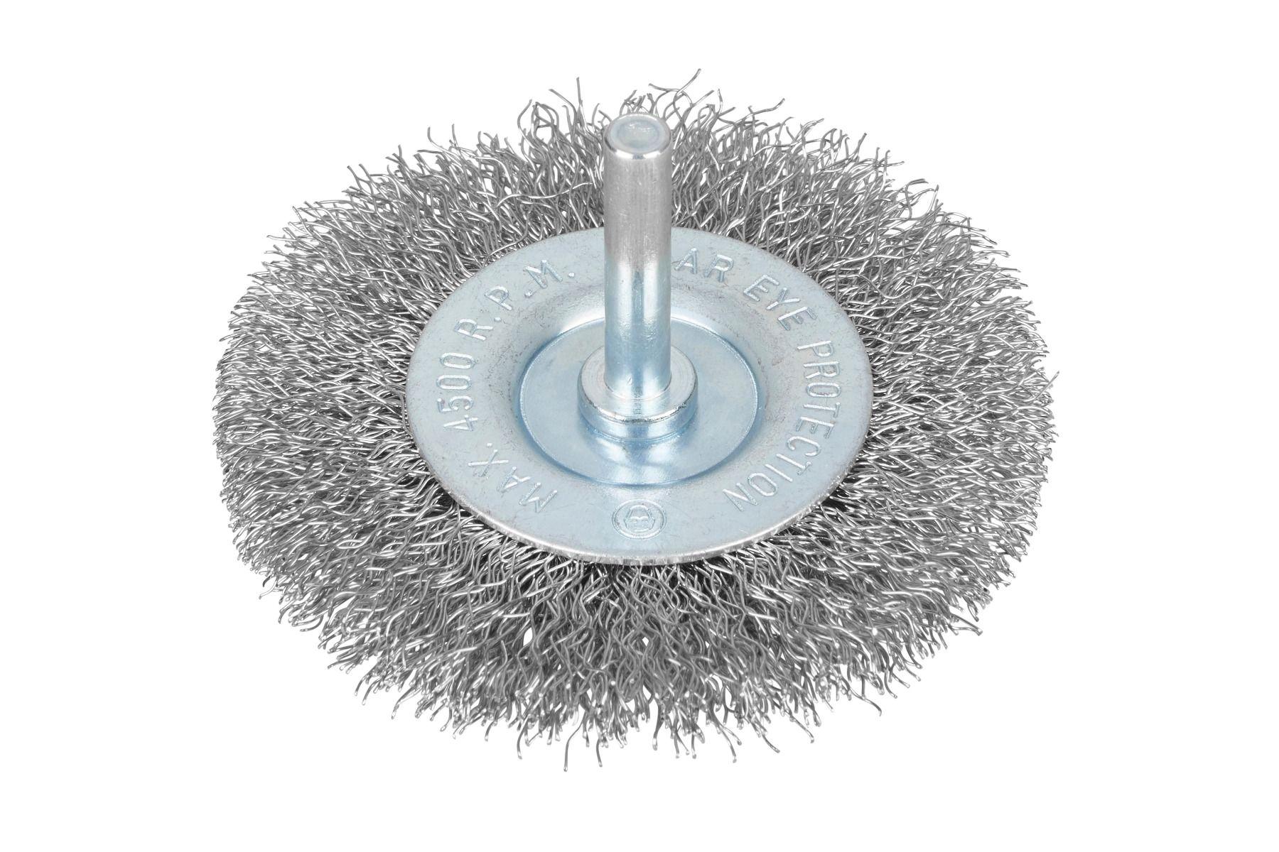 Blue Spot Tools 75mm (3") Flat Wire Wheel Brush