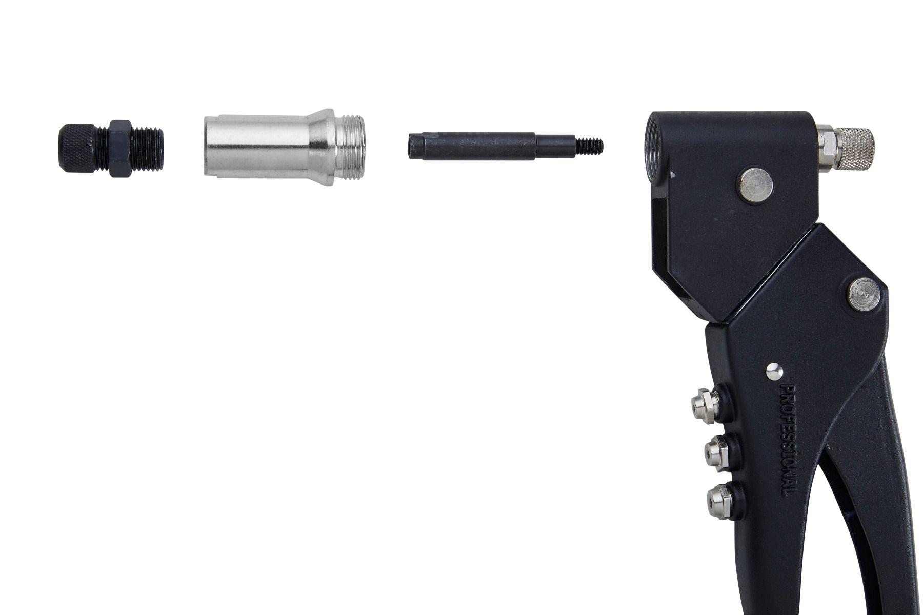 Blue Spot Tools 360° Swivel Head Multi Riveter (Rivet/Nut/Threaded Rivet Studs)