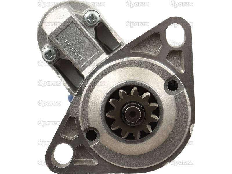 Starter Motor - 12V, 1.4Kw, Gear Reducted (Sparex) for Ford New Holland