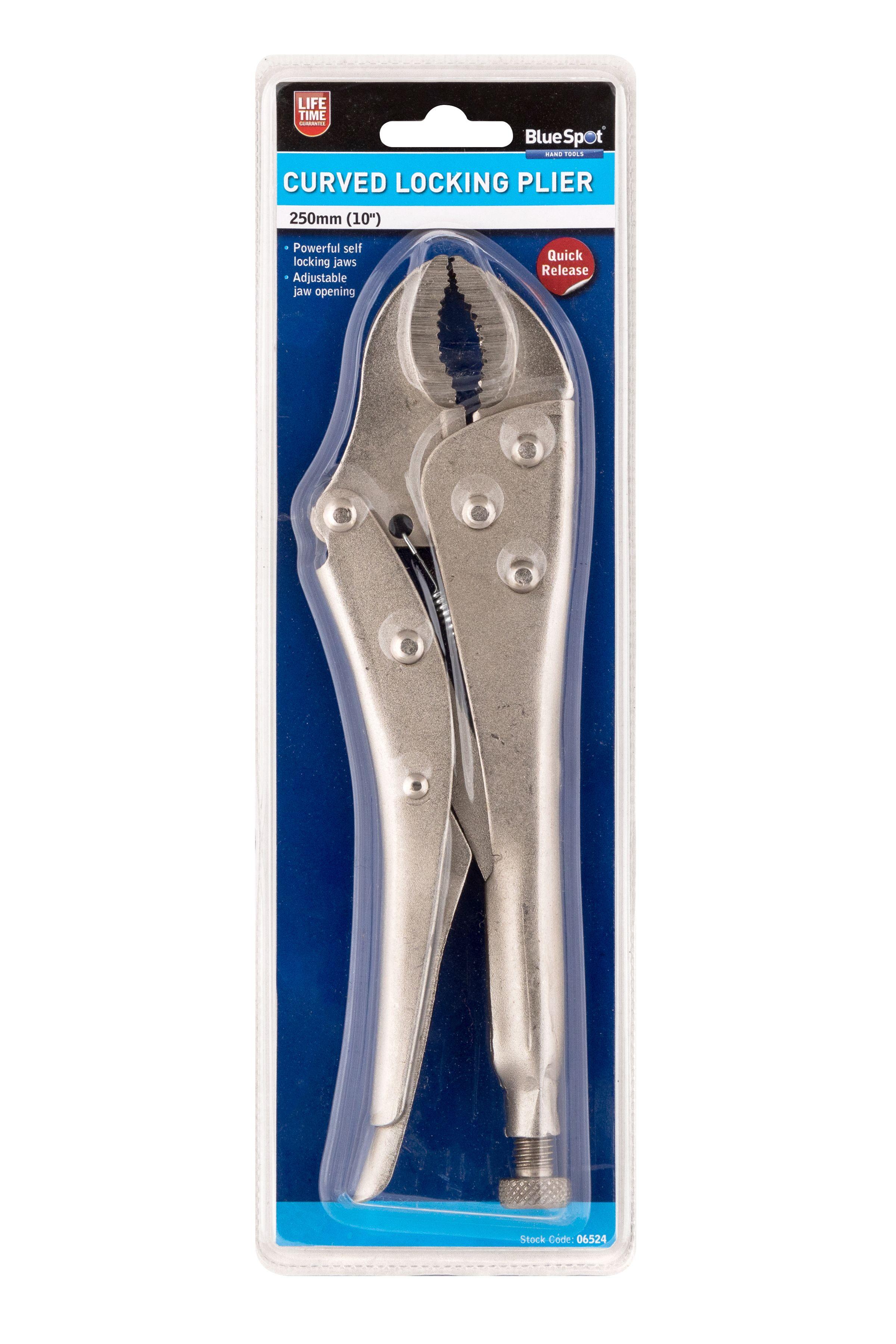 Blue Spot Tools 250mm (10") Curved Locking Plier