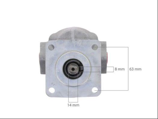 Hydraulic pump Iseki TU TX Bolens Massey Ferguson Mitsubishi Satoh White