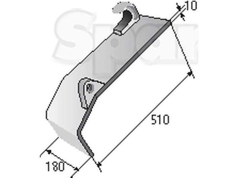 Hook On Plate Set, RH & LH (Pair)