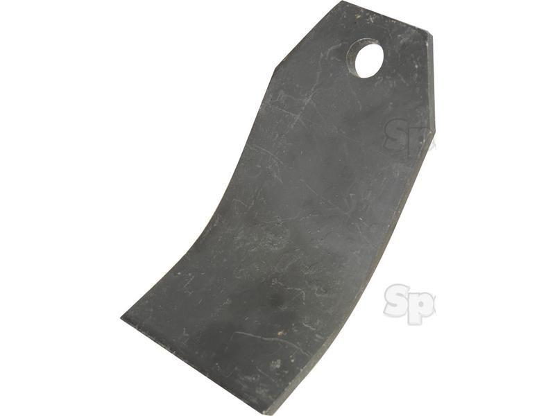 Blower Flail, Length: 145mm, Width: 75mm, Hole Ø: 14mm, Thickness: 7mm. Replacement for Taarup for Taarup