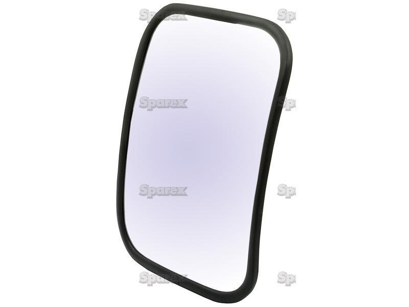 Mirror Head, Convex (Wide Angle) Rectangular | HxW 320-235mm Arm Ø: 18 - 20mm