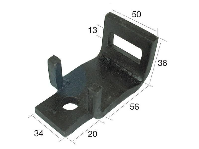 S Tine Clamp without helper 32x10mm Suitable for 50x12mm for Universal VARIOUS
