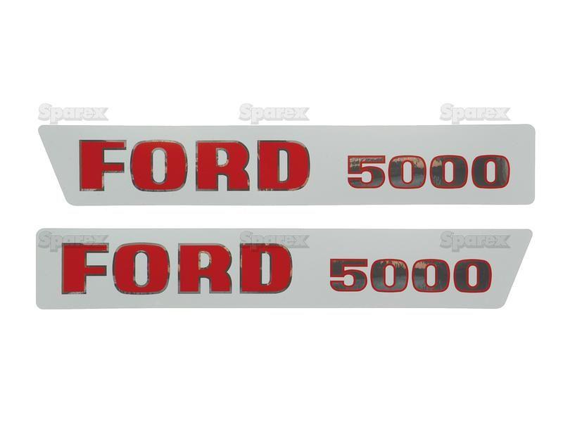Decal Set - Ford / New Holland 5000 for Ford New Holland 5000 (1000 Series)