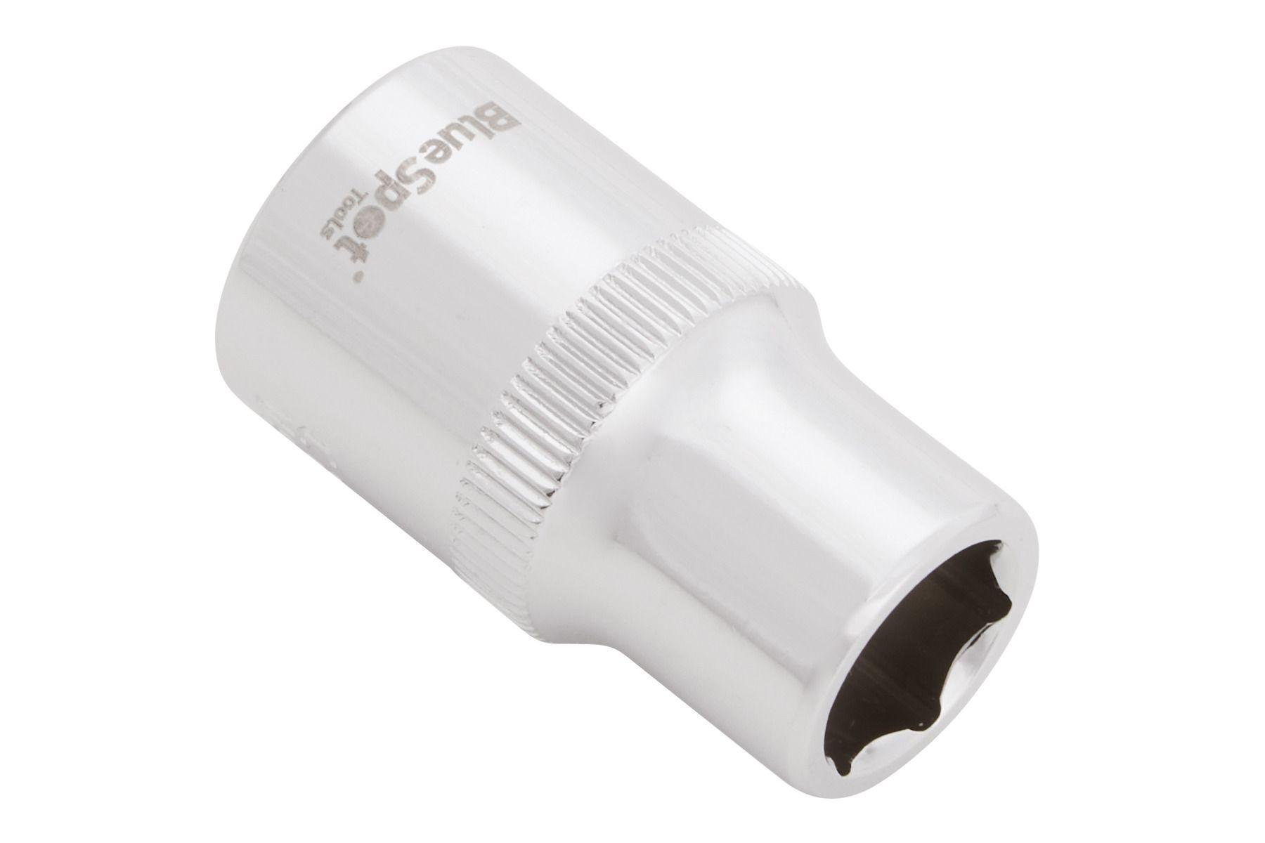 Blue Spot Tools Individual 12mm 1/2" Shallow Hex Socket