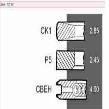 MASSEY FERGUSON COMBINE PISTON RING KIT (AGCO) V836640078