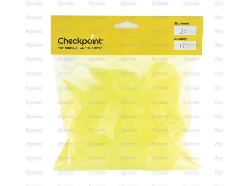 Dustite® Wheel Nut Indicator, 27mm 12 pcs.